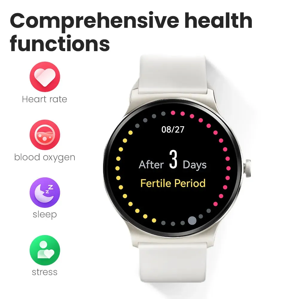 Heart Rate Blood Oxygen Monitoring 100  Workout Modes Solar Lite Smart Watch