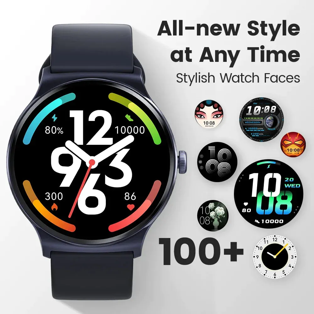 Heart Rate Blood Oxygen Monitoring 100  Workout Modes Solar Lite Smart Watch