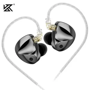 HiFi Bass Earphones - Monitor Earbuds with 4-Level Tuning Switch, Sport Stereo Sound, Noise Reduction Headset