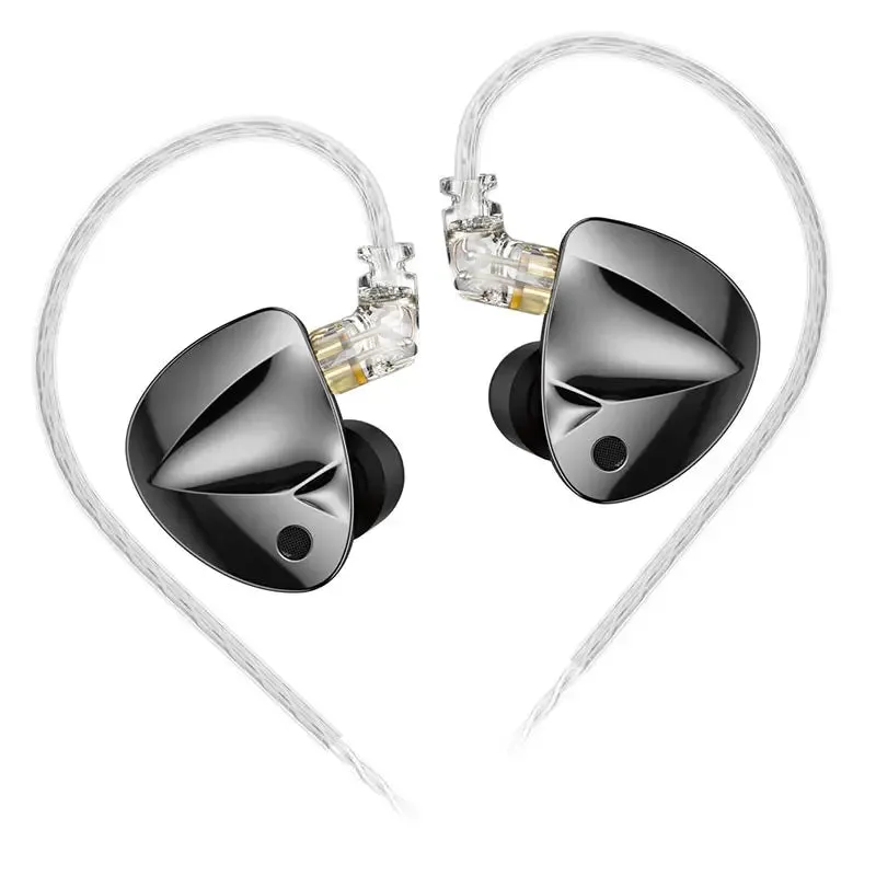 HiFi Bass Earphones - Monitor Earbuds with 4-Level Tuning Switch, Sport Stereo Sound, Noise Reduction Headset