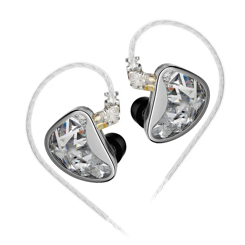 HIFI In-Ear Monitor: 12 Balanced Armature Earphones with Noise Cancelling for DJ and Sports Headset