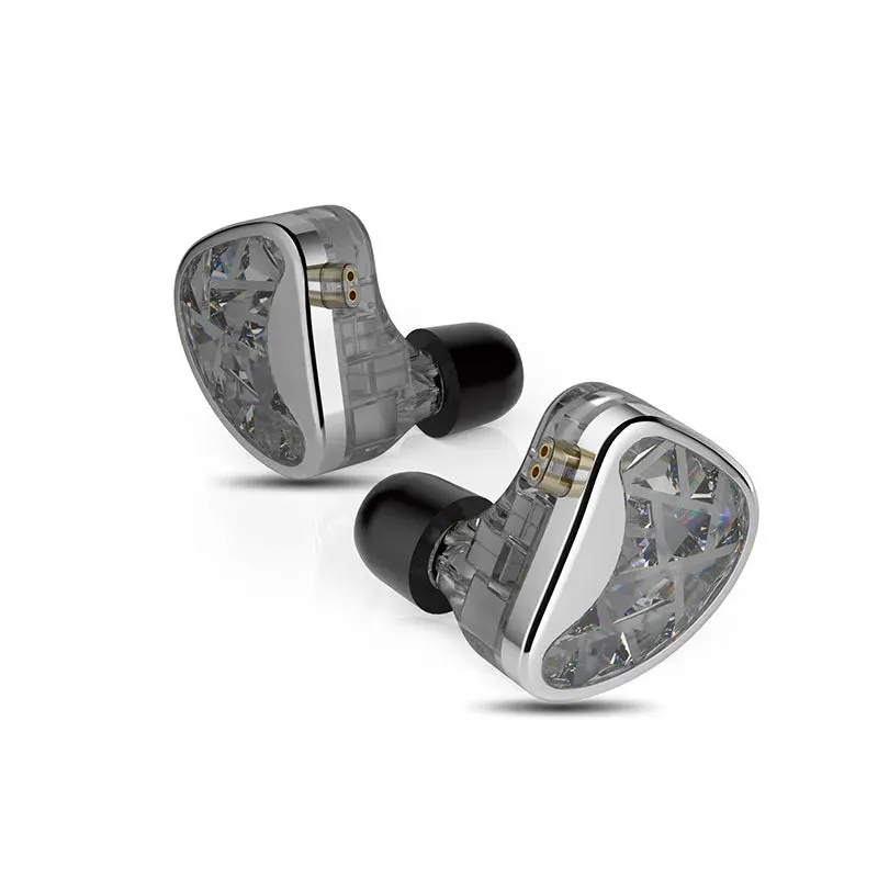 HIFI In-Ear Monitor: 12 Balanced Armature Earphones with Noise Cancelling for DJ and Sports Headset