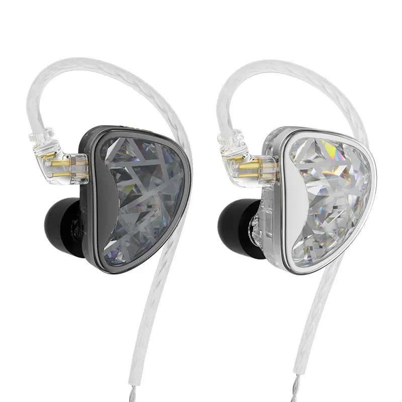 HIFI In-Ear Monitor: 12 Balanced Armature Earphones with Noise Cancelling for DJ and Sports Headset