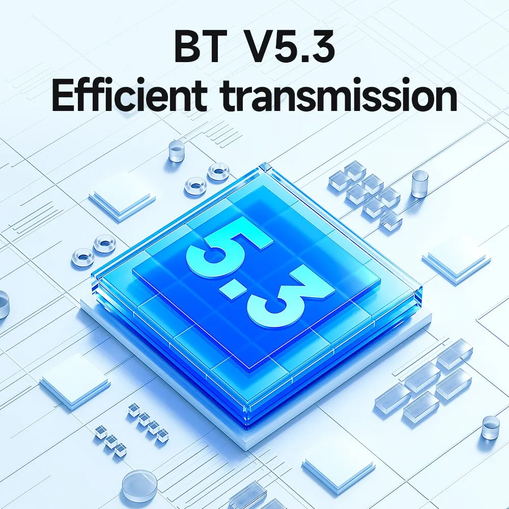 HOCO True TWS Wireless Bluetooth 5.3 Earphones ENC Noise Cancelling bass Gaming Sports earbuds Headphones Touch Control Earbuds