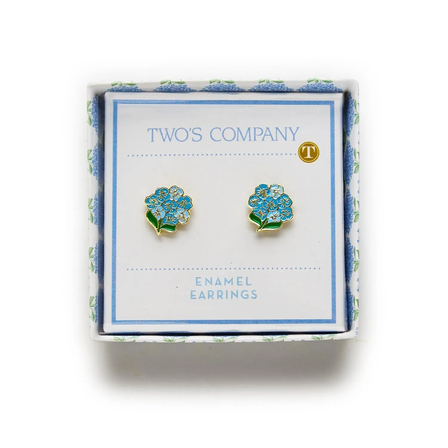 Hydrangea Flower Earrings