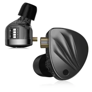 In-Ear HiFi Earphone: 1DD   1BA High-End Tunable Balanced Armature Earphones with Monitor Noise Cancelling Earbuds