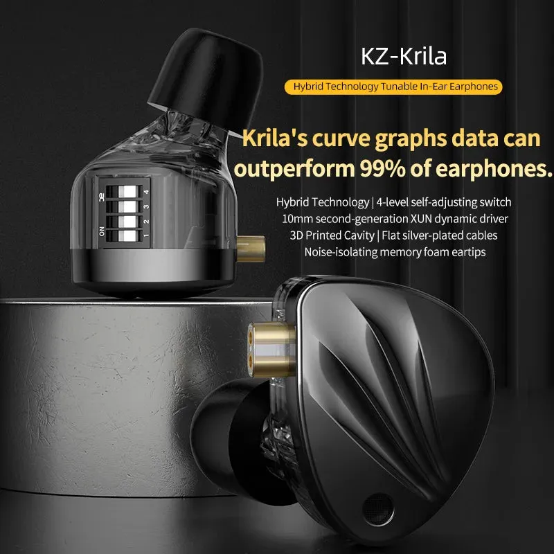 In-Ear HiFi Earphone: 1DD   1BA High-End Tunable Balanced Armature Earphones with Monitor Noise Cancelling Earbuds