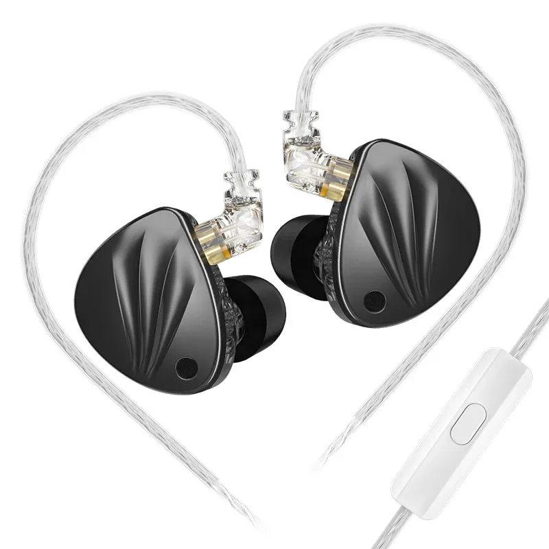 In-Ear HiFi Earphone: 1DD   1BA High-End Tunable Balanced Armature Earphones with Monitor Noise Cancelling Earbuds