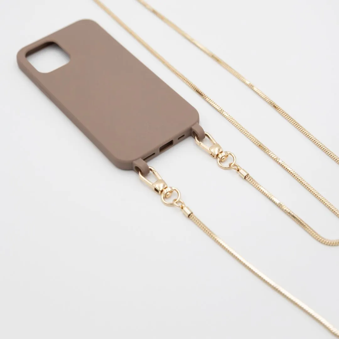 iPhone Mocha Silicone Cover