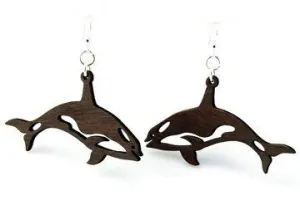 Killer Whale Earrings # 1177