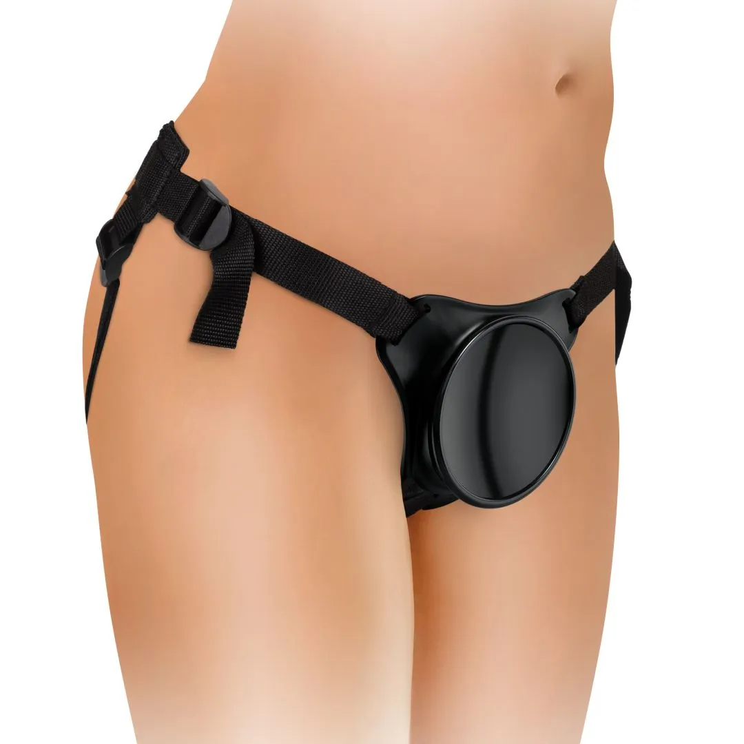 King Cock Elite Beginner's 6 Inch Silicone Dildo   Body Dock Strap-on Harness