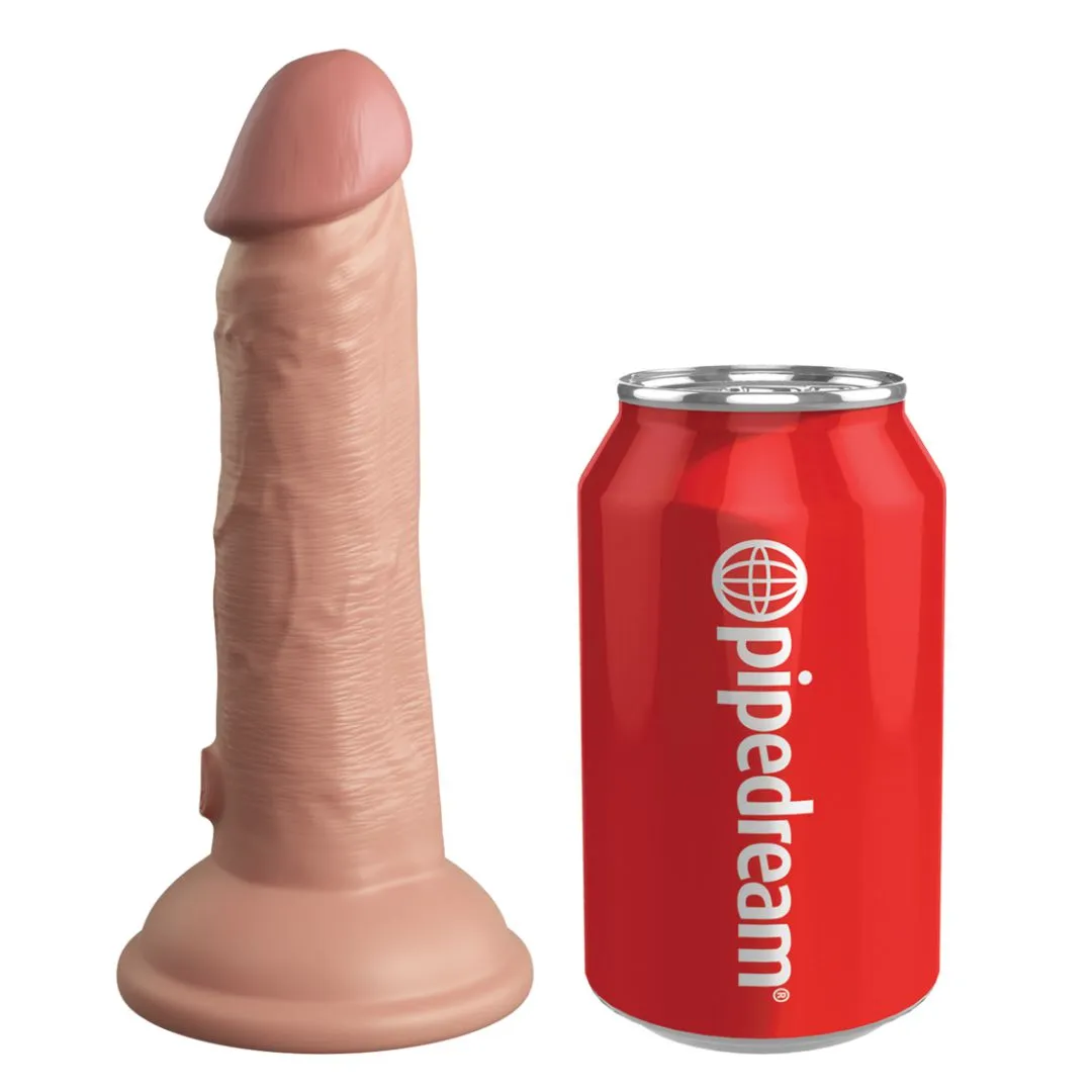 King Cock Elite Beginner's 6 Inch Silicone Dildo   Body Dock Strap-on Harness