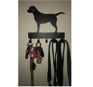 Labrador Dog  Key Holder & Leash Hanger