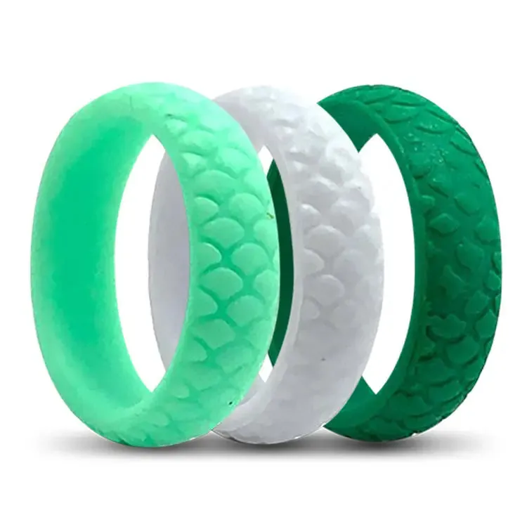 Ladies Birthstone Silicone 3 Pack