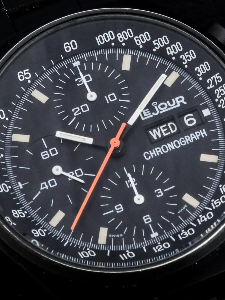 LeJour Chronograph Ref.7750 (Original PVD) "Top Gun"