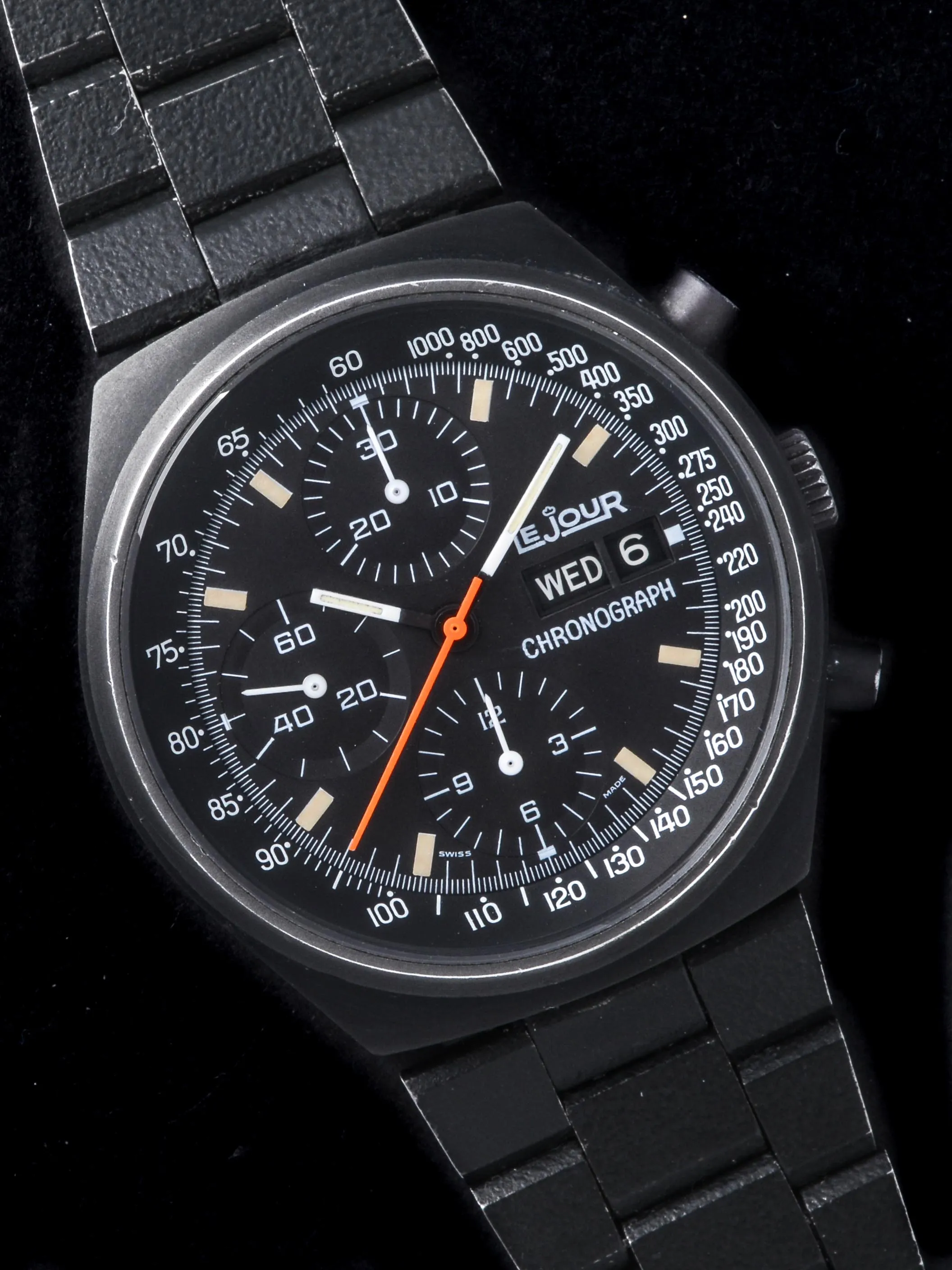 LeJour Chronograph Ref.7750 (Original PVD) "Top Gun"