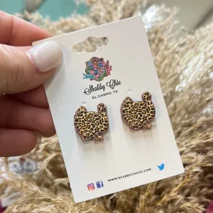 Leopard Turkey Earrings