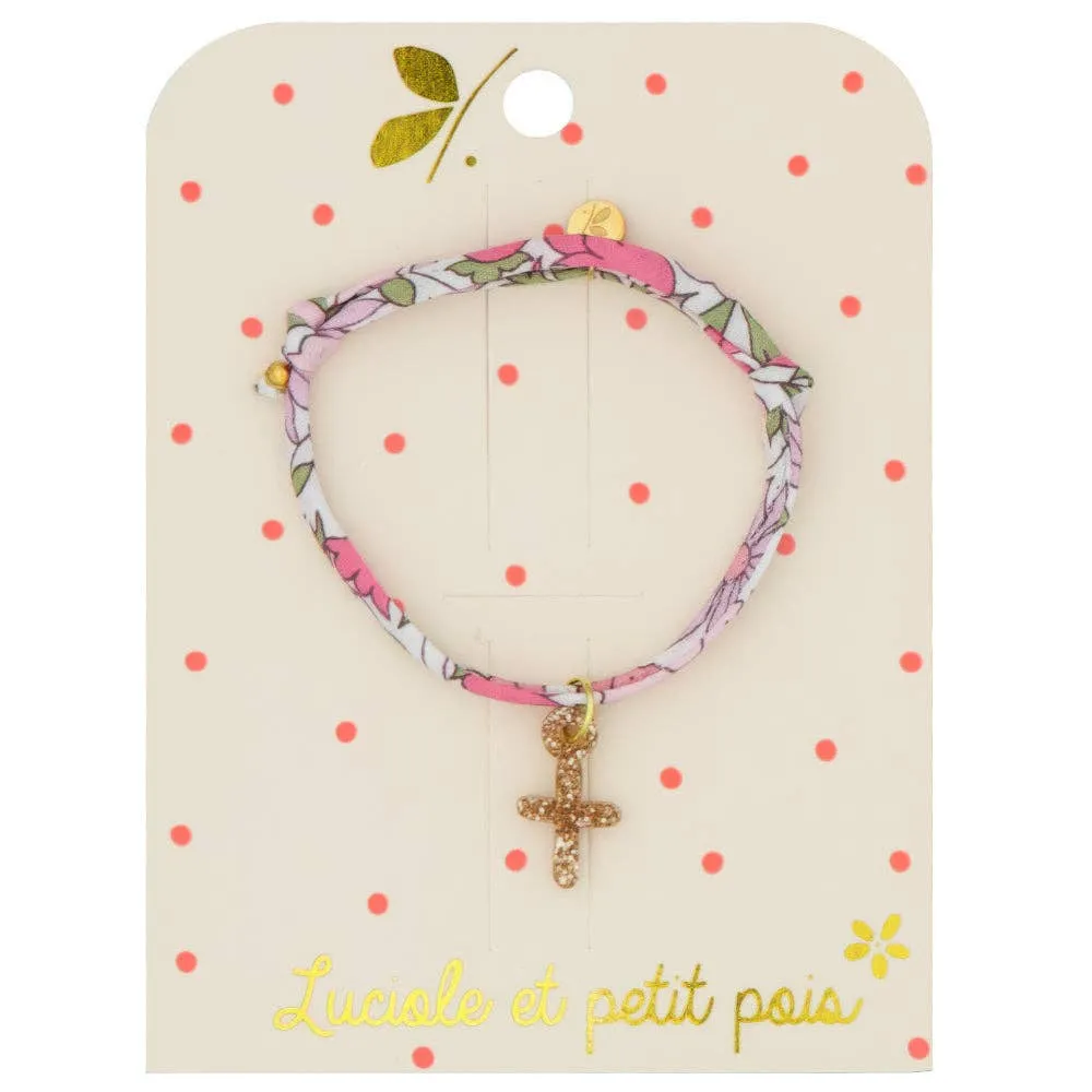 Liberty Bracelet - Sparkling Rose Poppy and Daisy