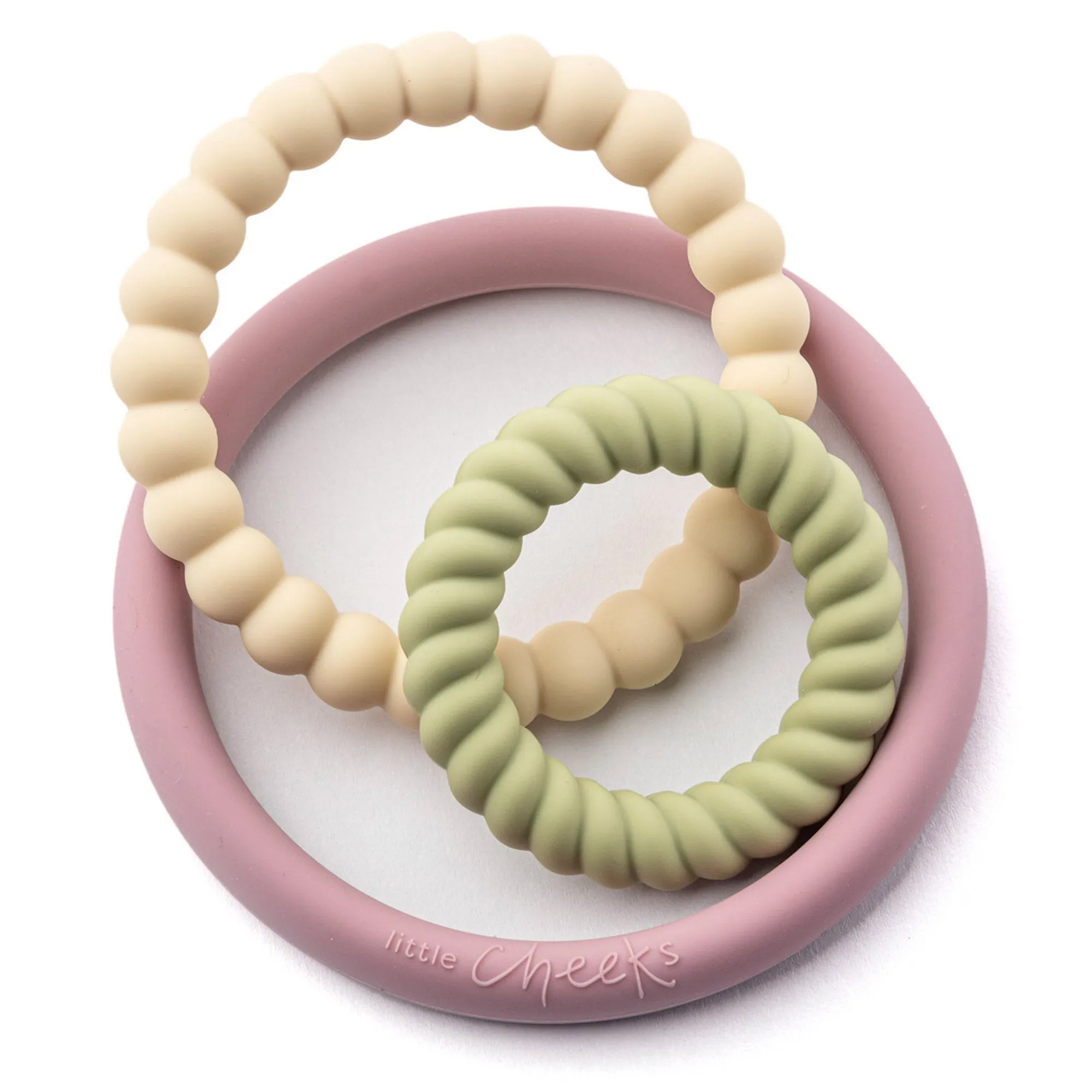 Little Cheeks 3-in-1 Trio Rings Teether
