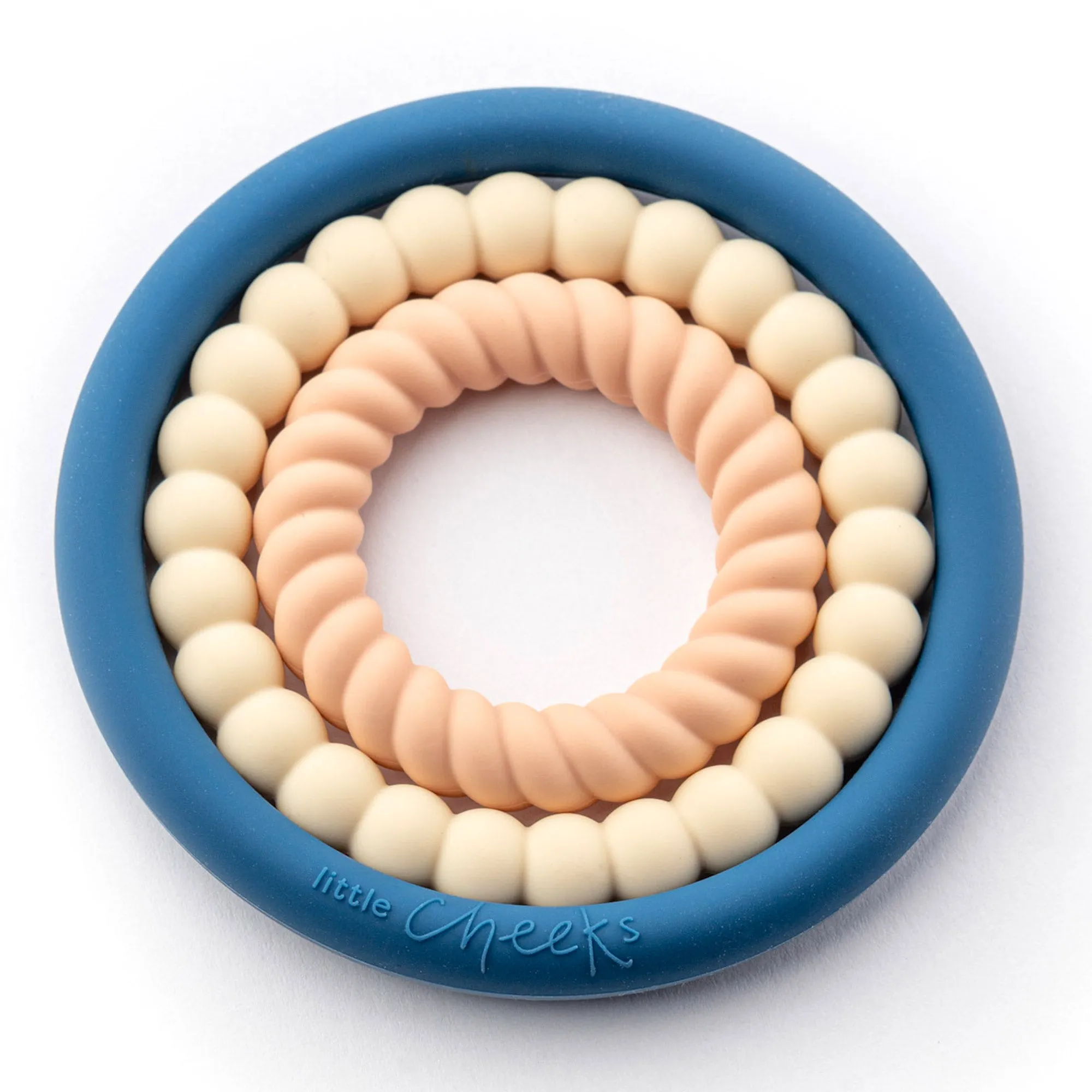 Little Cheeks 3-in-1 Trio Rings Teether