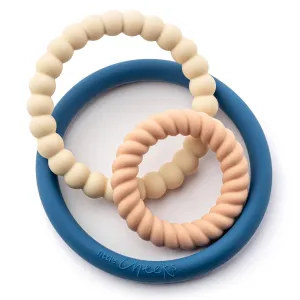 Little Cheeks 3-in-1 Trio Rings Teether