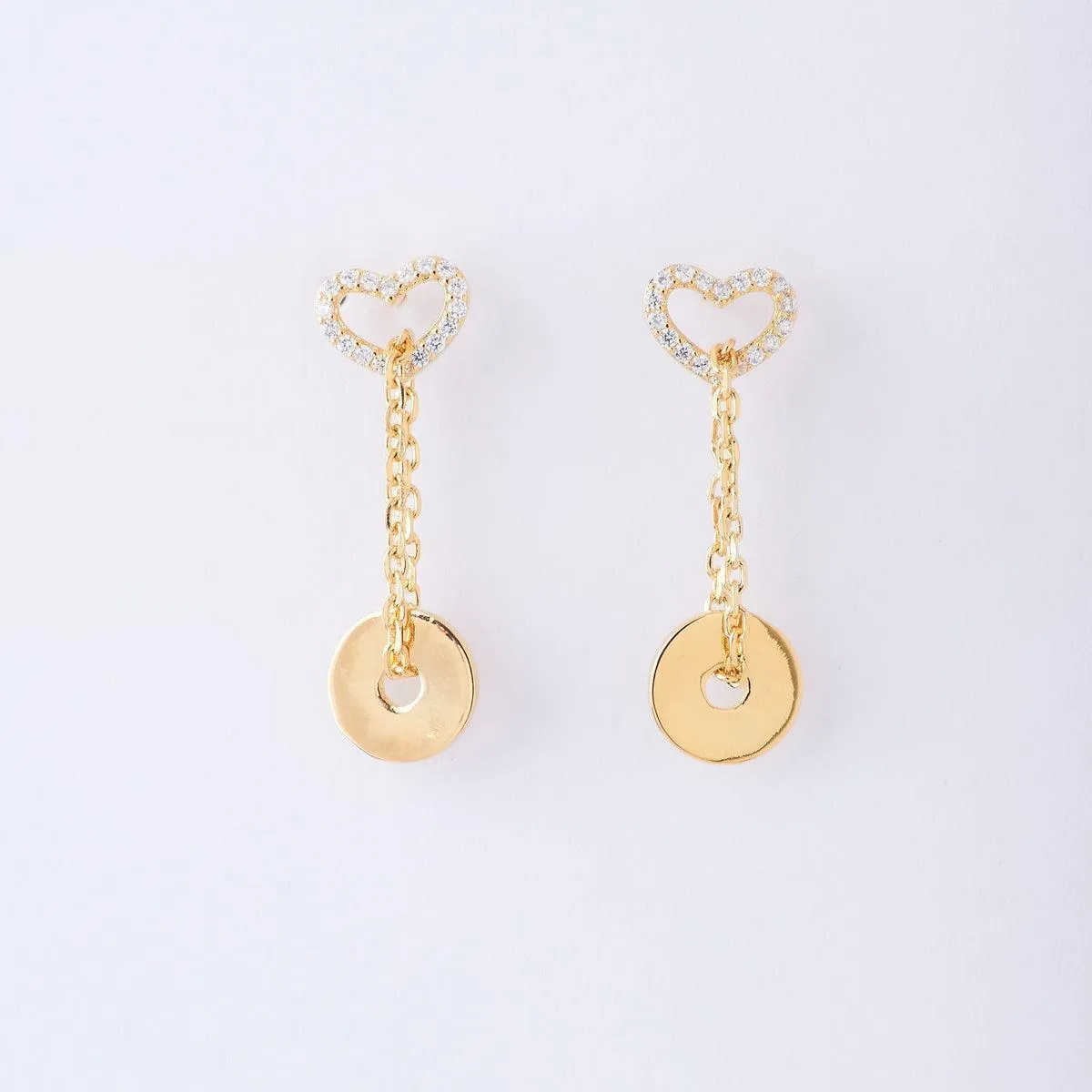 Little Heart Hanging Earring