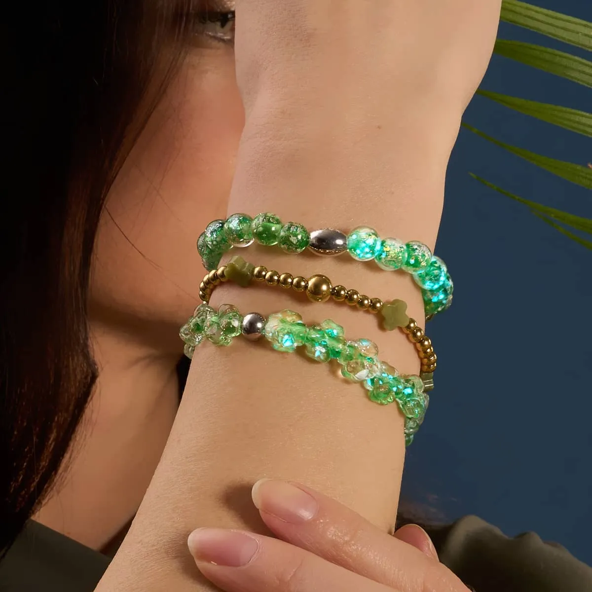 Lucky Laurel | Gold | Clover Essence Bracelet