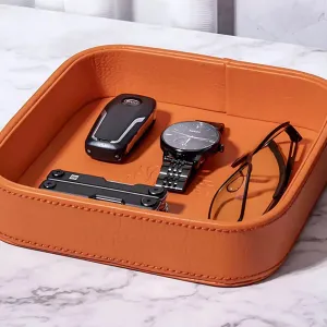 Luxe Leather Day Planner - Elegant Organizer