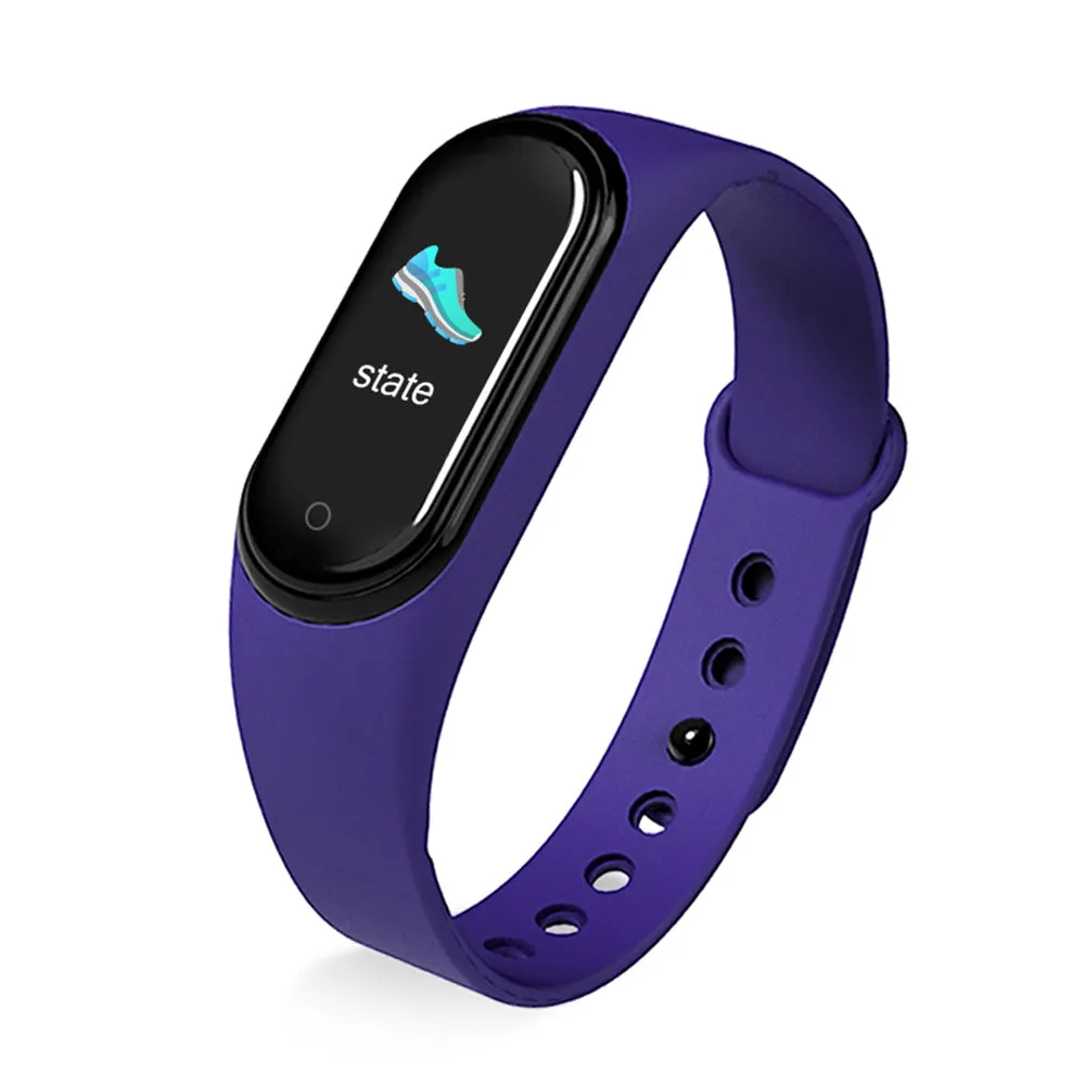 M5 smart watch phone band bracelet Waterproof speaker call Music Play Heart rate Reminder M5 smartwatch Wristband