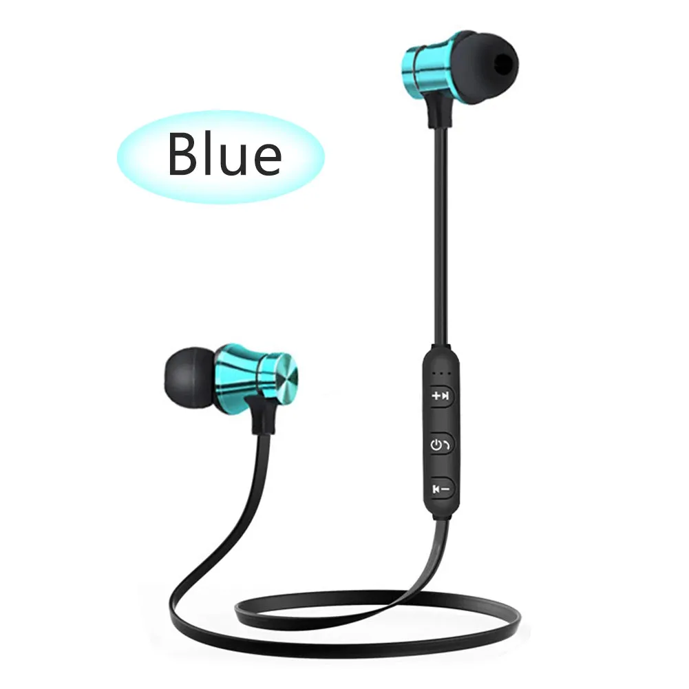 Magnetic Wireless bluetooth-compatible Earphones Running Music Headset Neckband Sports Earbuds With Mic For All Smart Phones