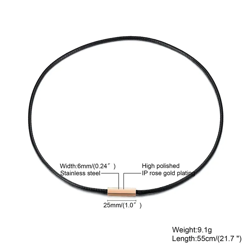 MEN'S LEATHER NECKLACES