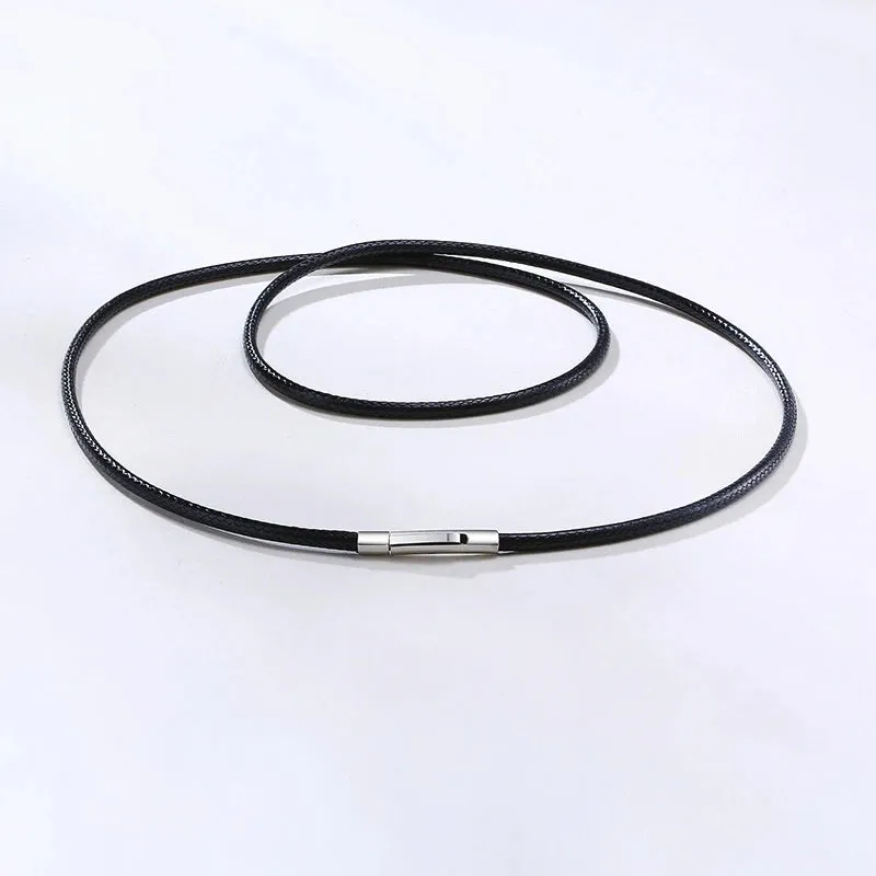 MEN'S LEATHER NECKLACES