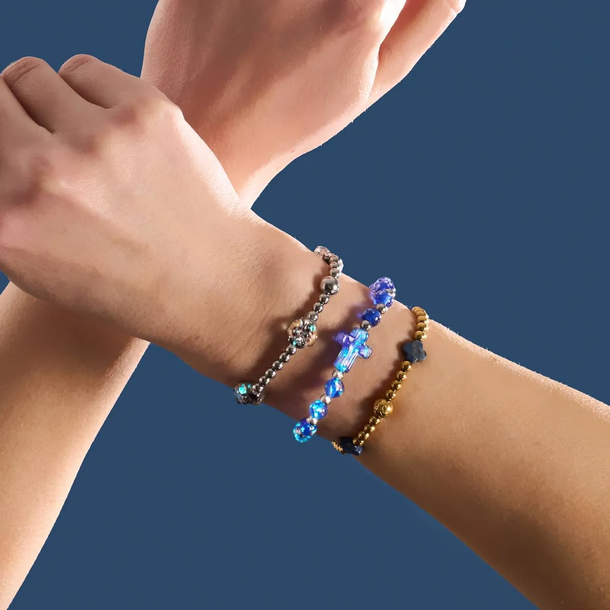 Midnight Treasure | Gold | Clover Essence Bracelet