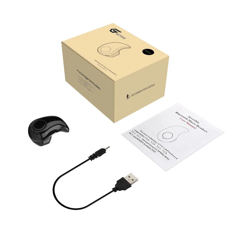 Mini Hands Free Wireless Bluetooth Earphone Earbuds