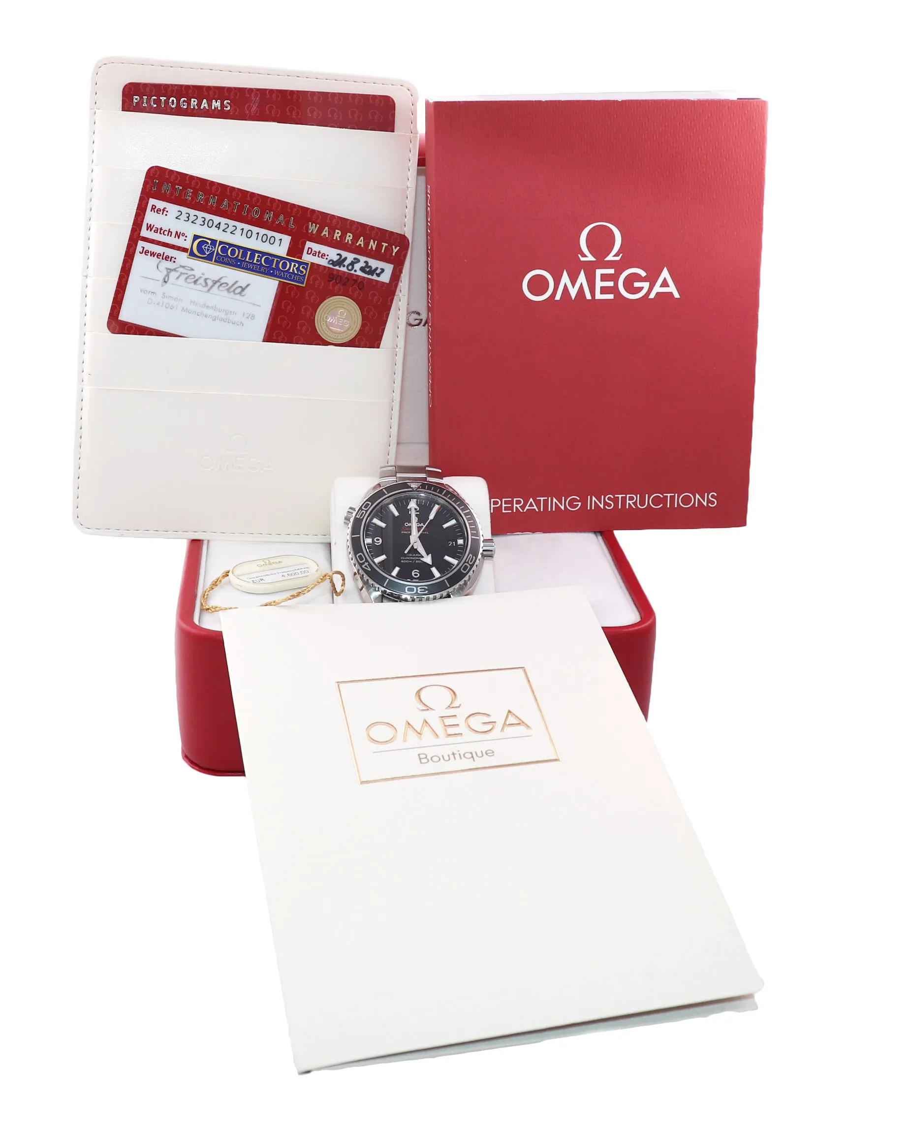 MINT PAPERS Omega Seamaster Planet Ocean Pro 600M 42mm 232.30.42.21.01.001 Watch