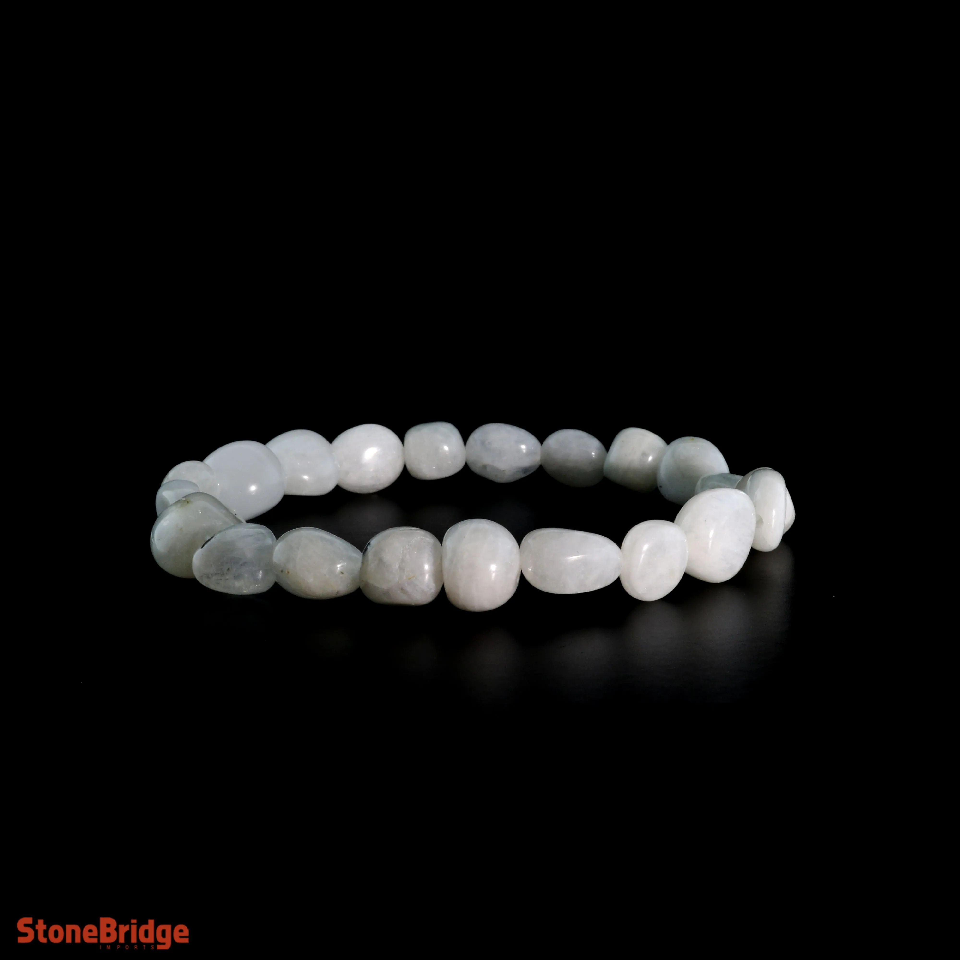 Moonstone Rainbow Tumbled Bracelets