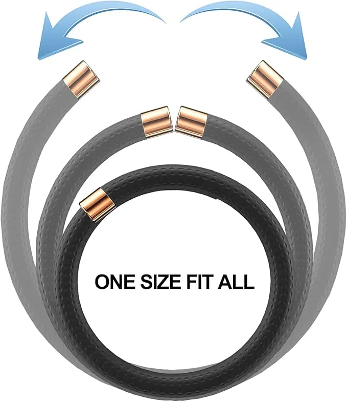 Mosquito Repellent Bracelets 1 Pack, Silicone Mosquito Repellent Bands with 10 Pack Replacement Cores, DEET Free Mosquito Wristbands Safe for Adults and Kids Indoor Outdoor Camping Protection (Black)