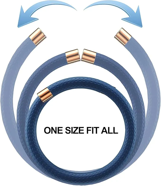 Mosquito Repellent Bracelets 1 Pack, Silicone Mosquito Repellent Bands with 10 Pack Replacement Cores, DEET Free Mosquito Wristbands Safe for Adults and Kids Indoor Outdoor Camping Protection (Blue)