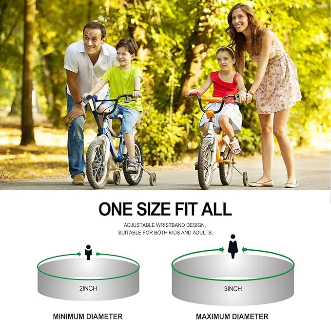 Mosquito Repellent Bracelets 24 Pack, PU Leather Mosquito Repellent Bands, DEET Free Mosquito Wristbands Safe for Adults and Kids Indoor Outdoor Camping Swimming Fishing Traveling