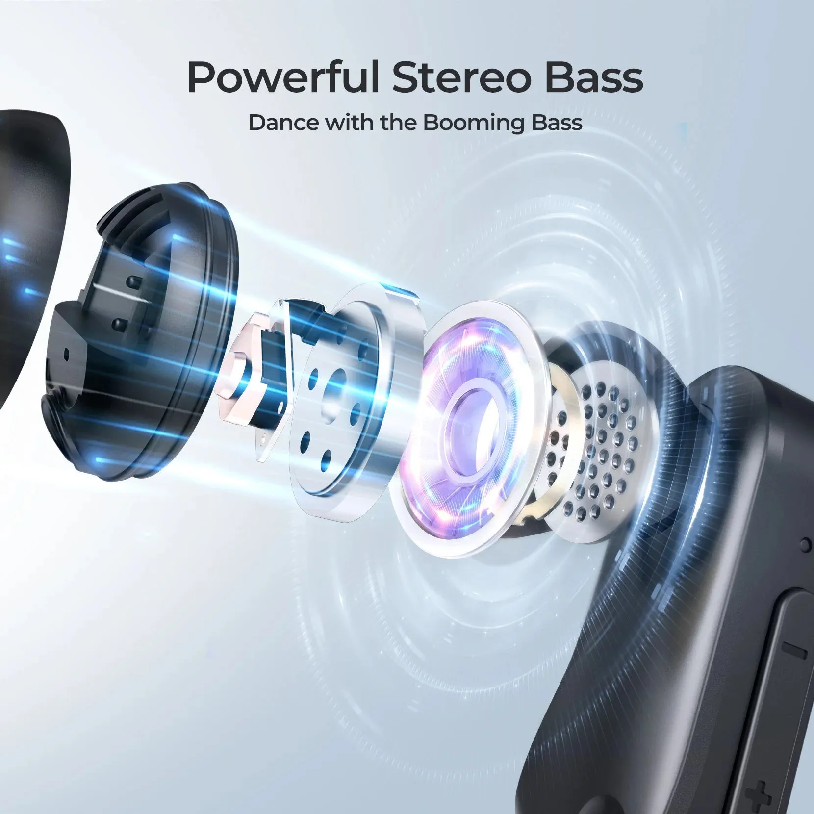 MPOW Flame Solo Bluetooth Wireless Sports Earbuds