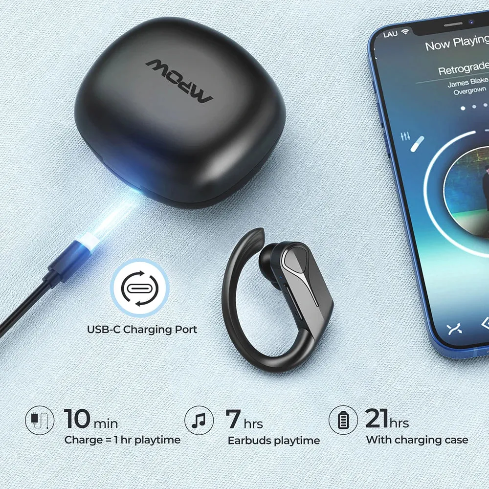 MPOW Flame Solo Bluetooth Wireless Sports Earbuds