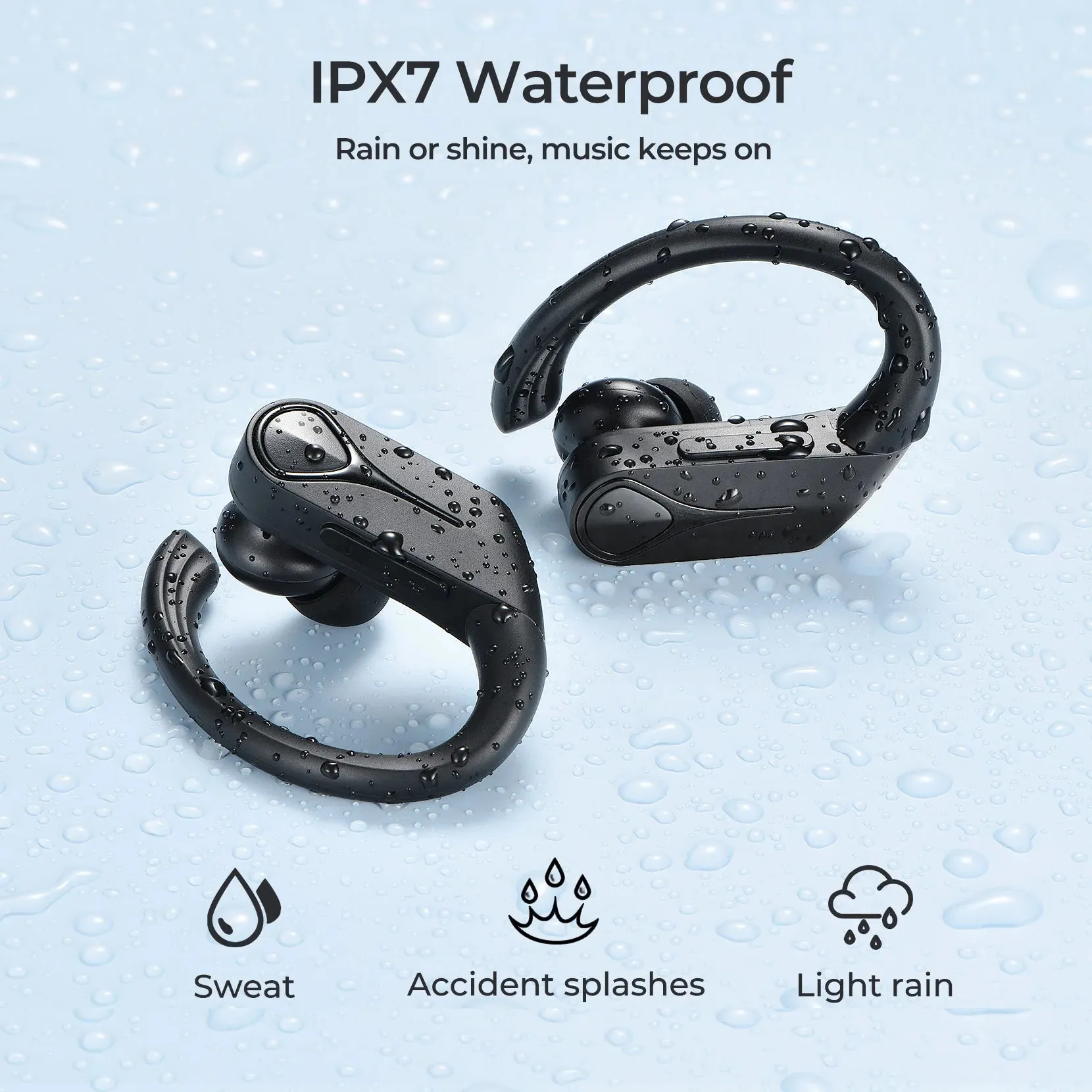 MPOW Flame Solo Bluetooth Wireless Sports Earbuds
