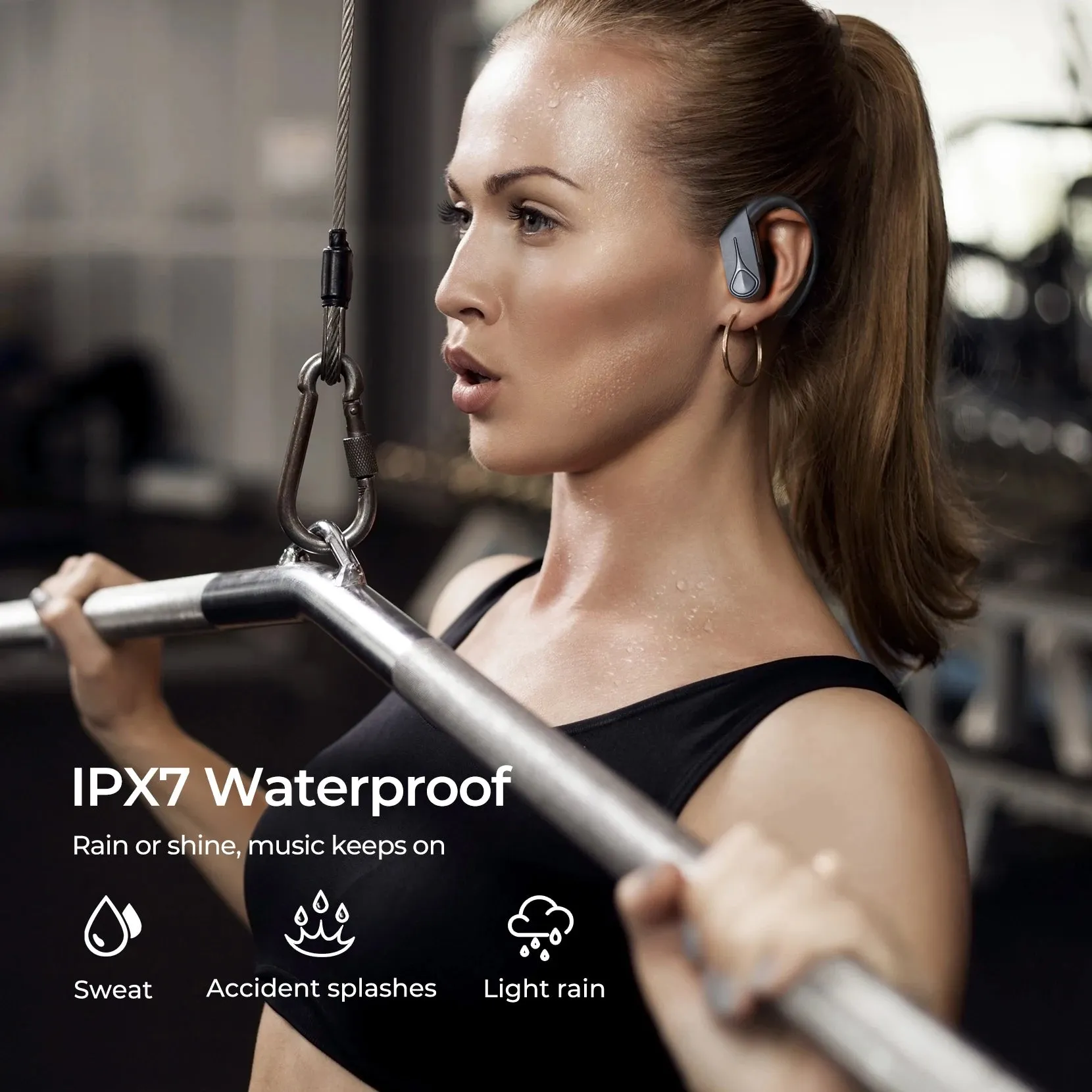 MPOW Flame Solo Bluetooth Wireless Sports Earbuds