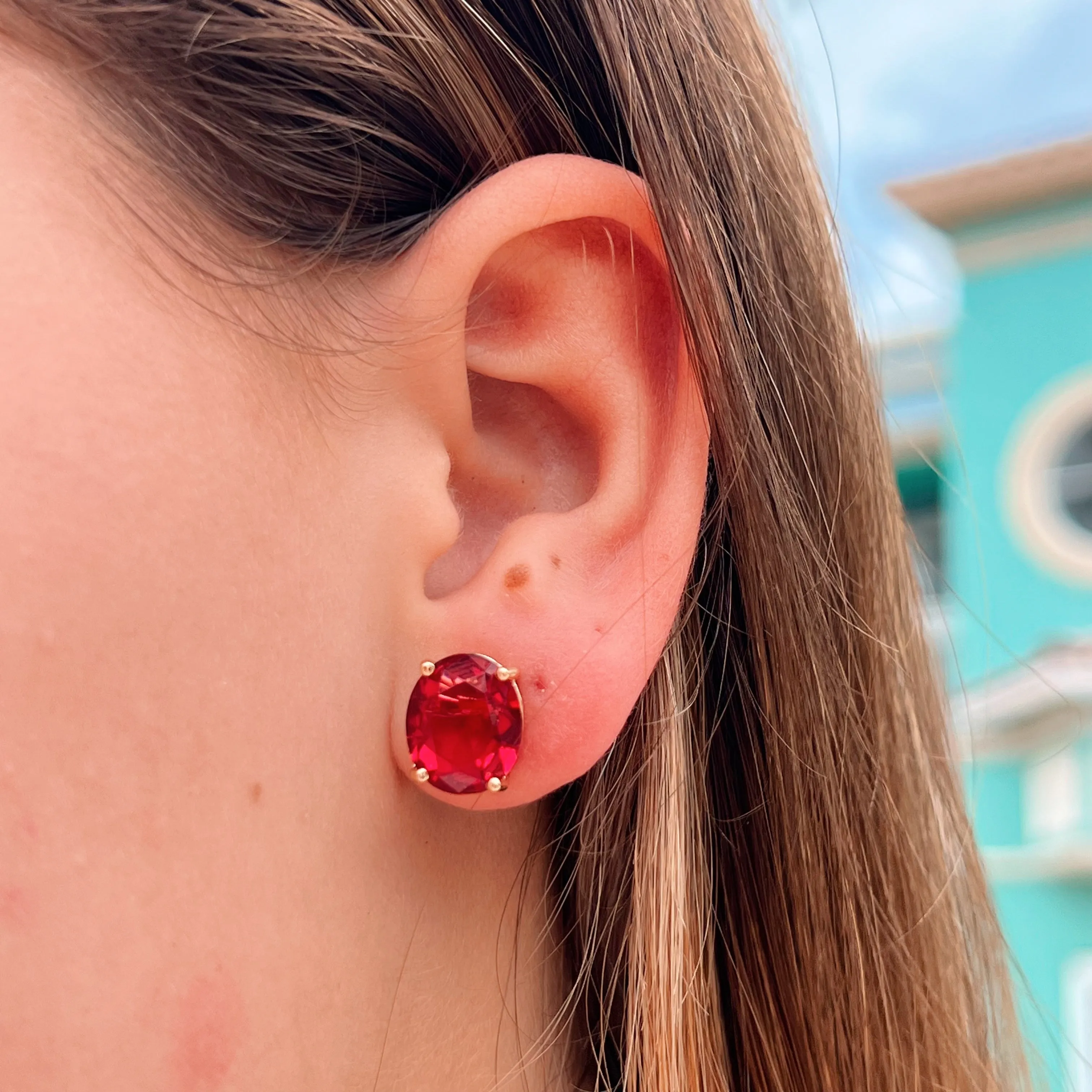 Multicolor Cz Scorpion Ear Climber