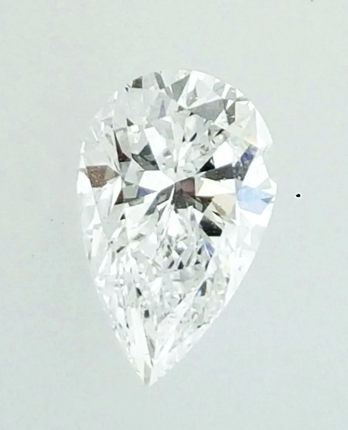Natural Loose Diamond 0.77 CT D Color SI1 Clarity GIA Certified Pear Shape Cut