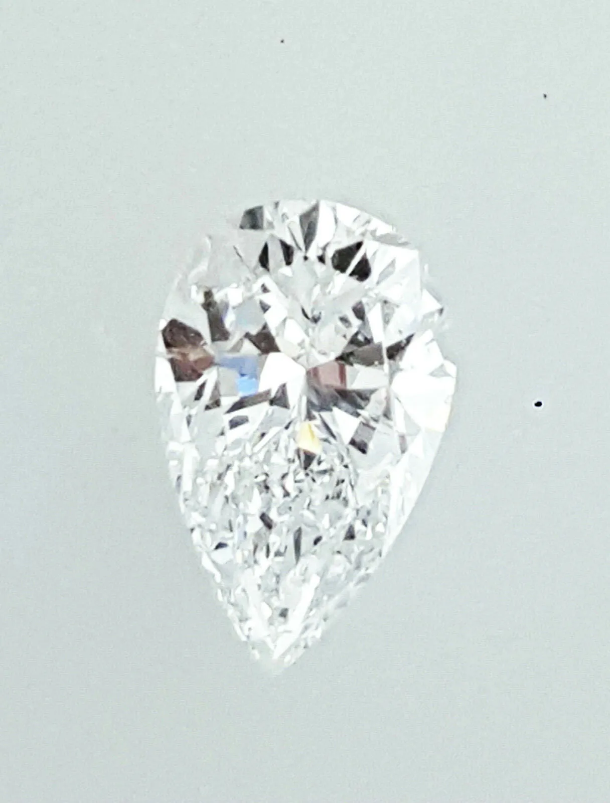 Natural Loose Diamond 0.77 CT D Color SI1 Clarity GIA Certified Pear Shape Cut