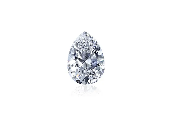 Natural Loose Diamond 0.77 CT D Color SI1 Clarity GIA Certified Pear Shape Cut