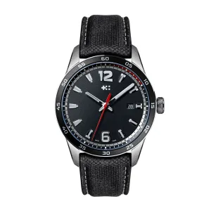 New Christopher Ward C7 Rapide Quartz Watch Black Red 42mm automotive theming