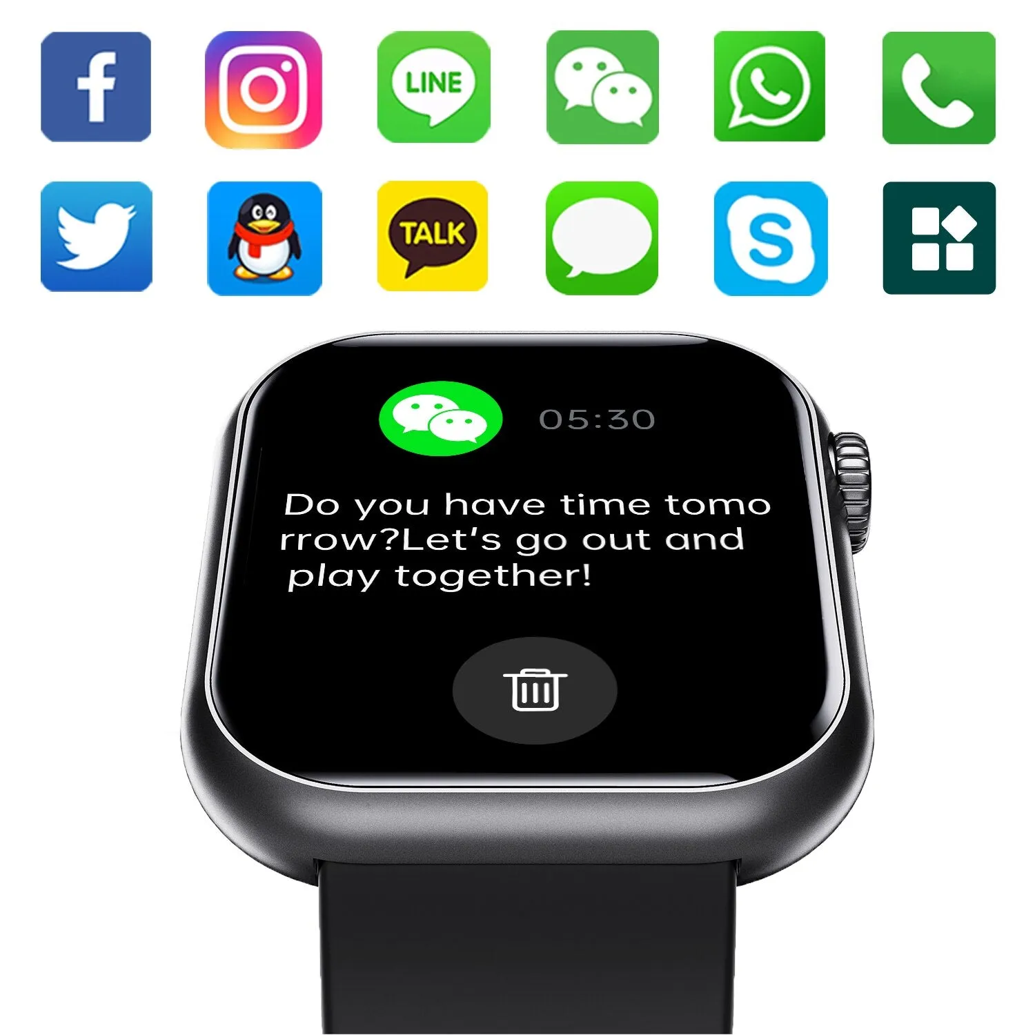New F57 Bluetooth Call 1.91 Inch Smart Watches Blood Glucose Heart Rate Temperature Oxygen Monitoring Smartwatch