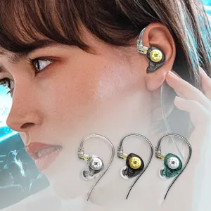 New KZ EDX Pro Earphones Bass Earbuds In Ear Monitor Headphones